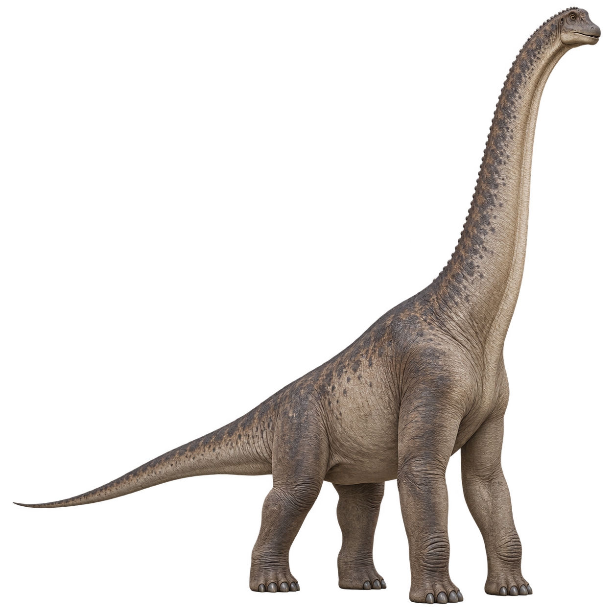 ブラキオサウルス — 復元画像